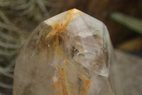 Polished Extra Large Smokey Phantom Window Quartz Crystal x 1 From Madagascar - TopRock