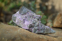 Natural Rough Stichtite & Serpentine Specimens x 4 From Barberton, South Africa