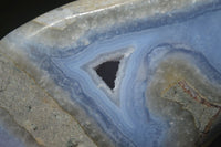 Polished Blue Lace Agate Free Forms  x 2 From Nsanje, Malawi - Toprock Gemstones and Minerals 