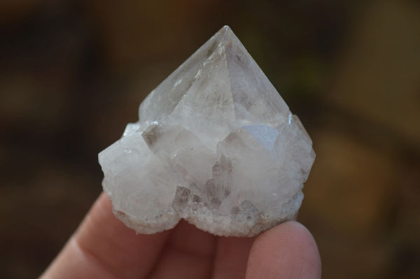 Natural Smokey Hematoid Quartz Crystals  x 35 From Madagascar