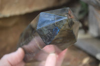 Polished Labradorite Points  x 2 From Tulear, Madagascar