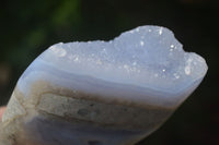 Polished Blue Lace Agate Free Forms  x 2 From Nsanje, Malawi - Toprock Gemstones and Minerals 