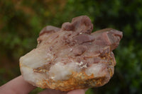 Natural Red Hematoid Quartz Specimens x 3 From Karoi, Zimbabwe - TopRock