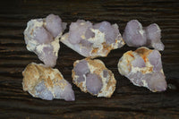 Natural Spirit Amethyst Quartz Clusters x 6 From Boekenhouthoek, South Africa