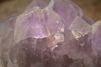 Natural Jacaranda Amethyst Clusters x 2 From Mumbwe, Zambia