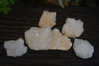 Natural Highly Selected Candle Quartz Clusters  x 5 From Madagascar - Toprock Gemstones and Minerals 