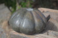 Polished Green Serpentine Pumpkin Carving  x 1 From Zimbabwe - Toprock Gemstones and Minerals 