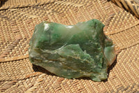 Natural Rough Green Jade Specimens  x 3 From Swaziland - TopRock