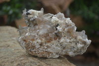 Natural Schorl Black Tourmaline & Smokey Quartz Specimens x 2 From Erongo Mountains, Namibia - TopRock