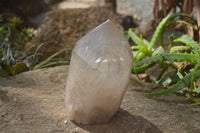 Polished Arcadian Quartz Crystals Points x 2 From Angola