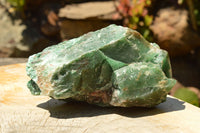 Natural Rough Green Jade Specimens  x 3 From Swaziland - TopRock