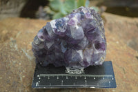 Natural Dark Purple Amethyst Clusters  x 3 From Mapatizya, Zambia - TopRock