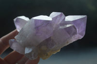 Natural Jacaranda Amethyst Clusters  x 3 From Mumbwa, Zambia - Toprock Gemstones and Minerals 