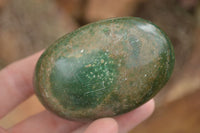 Polished Large Green Verdite Palm Stones  x 6 From Zimbabwe - TopRock