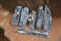 Natural Single Blue Kyanite Crystals  x 1.9 Kg Lot From Karoi, Zimbabwe