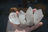 Natural Clear Quartz Crystals & Clusters  x 12 From Mpika, Zambia - Toprock Gemstones and Minerals 