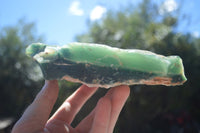 Natural Green Mtorolite / Chrome Chrysoprase Cutting Material  x 5 From Zimbabwe - Toprock Gemstones and Minerals 