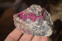 Natural Pink Salrose Cobaltion Dolomite Specimens x 6 From Kakanda, Congo