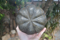 Polished Green Serpentine Pumpkin Carving  x 1 From Zimbabwe - Toprock Gemstones and Minerals 