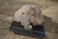 Natural Cascading Smokey Quartz Clusters x 3 From Luena, Congo