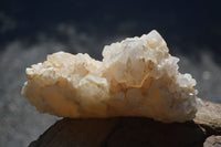 Natural Highly Selected Candle Quartz Clusters  x 5 From Madagascar - Toprock Gemstones and Minerals 