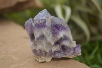 Natural Deep Jacaranda Amethyst Crystal Clusters  x 6 From Zambia - TopRock