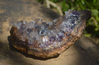 Natural Amethyst In Basalt Geode Specimens  x 6 From Zululand, South Africa - TopRock