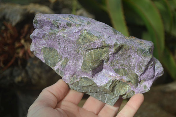 Natural Large Rough Stichtite & Serpentine Specimens x 4 From Barberton, South Africa