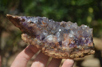 Natural Amethyst In Basalt Geode Specimens  x 6 From Zululand, South Africa - TopRock