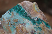 Natural Dioptase In Matrix Specimens  x 12 From Grootfontein, Namibia