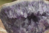 Natural Deep Jacaranda Amethyst Crystal Clusters  x 6 From Zambia - TopRock