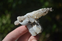 Natural Drusy Quartz Coated Calcite Crystals  x 12 From Alberts Mountain, Lesotho - Toprock Gemstones and Minerals 