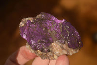 Natural Metallic Purpurite Cobbed Specimens x 12 From Erongo, Namibia