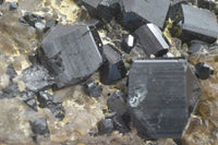 Natural Black Tourmaline Specimen With Hyalite Opal x 1 From Erongo Mountains, Namibia - TopRock