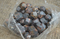 Natural Red & Brown Fully Formed Dodecagon Pyrope Garnet Crystals  - Sold per 500 g (70 to 85 pieces) - From Zimbabwe - Toprock Gemstones and Minerals 