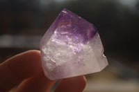 Polished Stunning Window Amethyst Crystals x 12 From Ankazobe, Madagascar