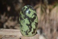 Polished Spotted Leopard Stone Standing Free Forms  x 6 From Zimbabwe