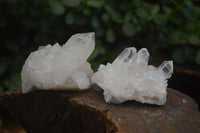 Natural Clear Quartz Crystals & Clusters  x 12 From Mpika, Zambia - Toprock Gemstones and Minerals 