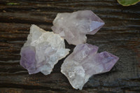 Natural Small Jacaranda Amethyst Specimens  x 12 From Mumbwa, Zambia - Toprock Gemstones and Minerals 