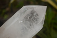 Polished Large Clear Quartz Points x 2 From Madagascar