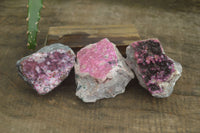 Natural Pink Salrose Cobaltion Dolomite Specimens  x 12 From Kakanda, Congo