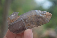 Natural Mixed Single Smokey Quartz Crystals  x 12 From Southern Africa - TopRock