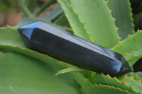 Polished Double Terminated Black Basalt Points  x 3 From Antsirabe, Madagascar - Toprock Gemstones and Minerals 