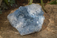 Natural Blue Celestite Geode Specimen  x 1 From Sakoany, Madagascar