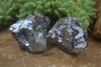 Natural Rare Silver Lead Galena Specimens  x 6 From Namibia - Toprock Gemstones and Minerals 