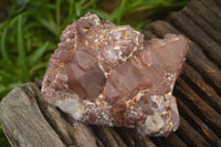 Natural Red Hematoid Quartz Specimens x 3 From Karoi, Zimbabwe - TopRock