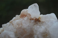 Natural White Spirit Cactus Quartz Clusters  x 2 From Boekenhouthoek, South Africa - Toprock Gemstones and Minerals 