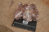 Natural Red Hematoid Quartz Specimens x 3 From Karoi, Zimbabwe - TopRock