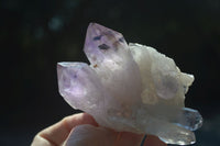 Natural Small Jacaranda Amethyst Specimens  x 12 From Mumbwa, Zambia - Toprock Gemstones and Minerals 