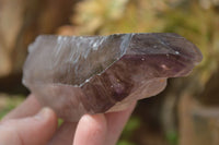 Natural Smokey Window Amethyst Crystals  x 3 From Chiredzi, Zimbabwe